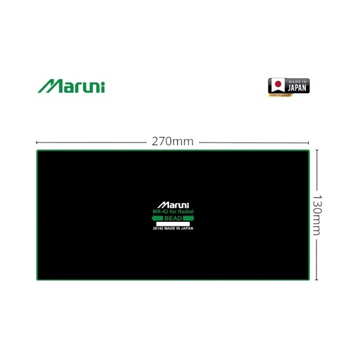 Petice vulcanizare anvelope radiale 130x270mm MR-42 Maruni made in Japan - Img 2