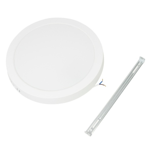 Plafoniera LED PNI D-Light CL240 24W, rotunda, 6500K, alimentare 230V, 2640 lm, alb - Img 2