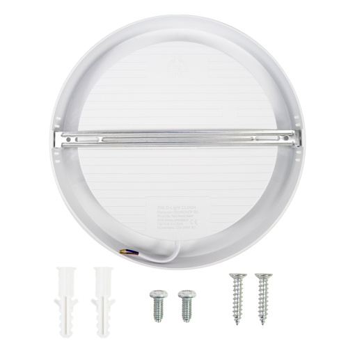Plafoniera LED PNI D-Light CL2424 24W, rotunda 29 cm, 2700K, alimentare 230V, 2640 lm, alb cald - Img 9