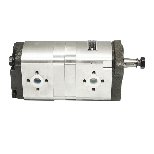 Pompa hidraulica cu sens rotatie stanga, debit 14+8cm3 pentru Claas, Renault 7700035525 - Img 3