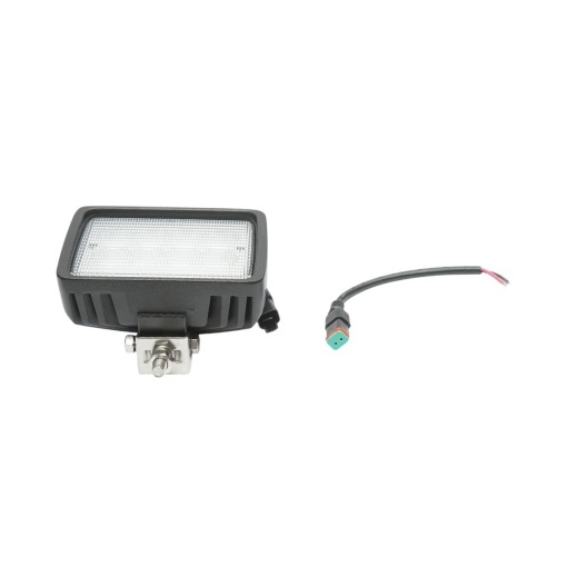Proiector dreptunghiular LED 65W, 24V John Deere 152x106mm cod OEM AT165110 - Img 6