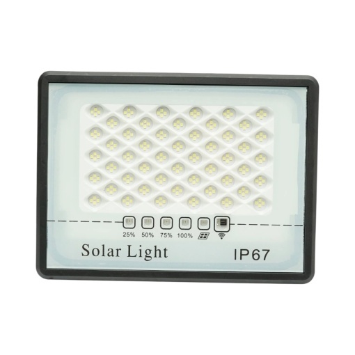 Proiector LED 60W, 6500K cu panou solar 8W, baterie LiFePO4 5000mAh si telecomanda IP67 Breckner Germany - Img 6