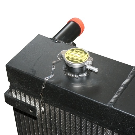 Radiator racire apa buldoexcavator Komatsu WB91R, WB93R , WB93S , WB97R 575x670mm cod OEM 42N-03-11510, 42N0311100, 42N-03-11100 - Img 7