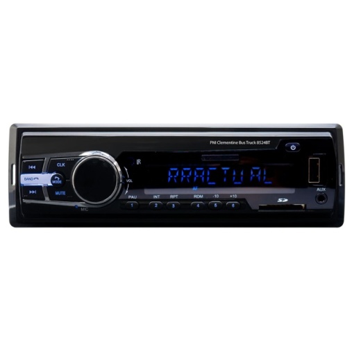Radio MP3 player auto PNI Clementine Bus Truck 8524BT RDS 4x45w 12V/24V 1 DIN cu SD, USB, AUX, RCA si Bluetooth - Img 8
