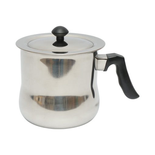 Recipient inox cu pereti dubli pentru topit ceara 1.5L - Img 2
