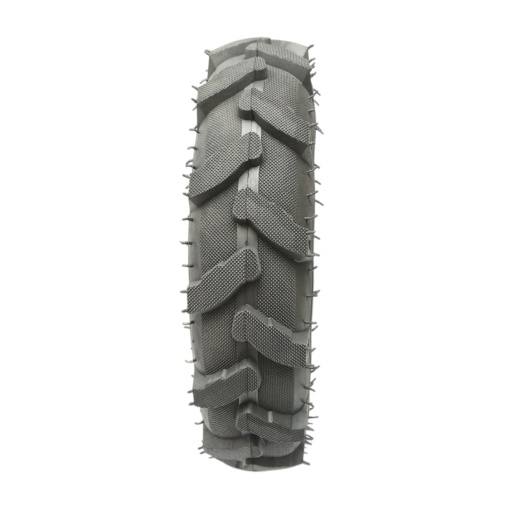 Roata completa 500/12 R1 8PR crampon cu janta neagra - Img 2