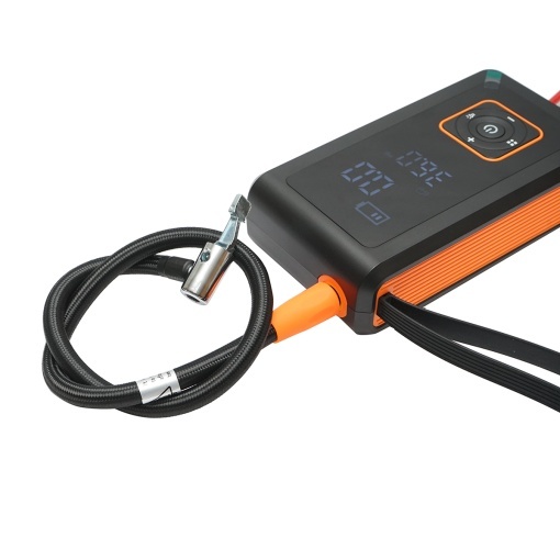 Robot pornire si compresor aer smart 80W 150 PSI, afisaj digital LED, baterie litiu 8000 mAh, baterie externa, lanterna LED, port USB/USB-C, accesorii incluse - Img 10