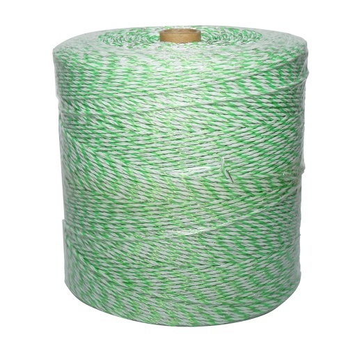 Rola fir verde fluorescent-alb fi 2.5mm 3x0.2mm SS, 1x0.25mm Cu, 1000m gard electric Breckner Germany - Img 3