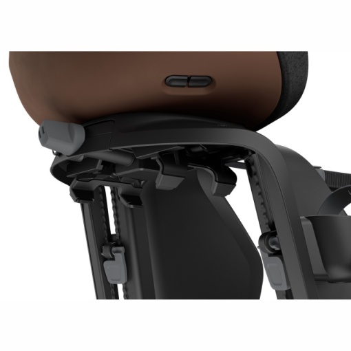 Scaun pentru copii, Thule Yepp Nexxt 2 Maxi Chocolate Brown Rack mounted, cu montare pe bicicleta in spate - Img 5