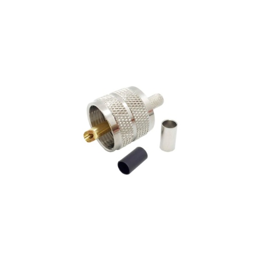 Set 10 mufe PL259 pentru cablu RG174 pentru antena CB PNI Extra 45/48 - Img 5
