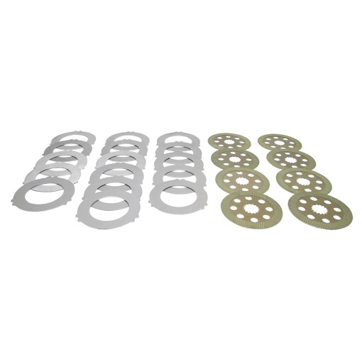 Set 24 discuri de frictiune pentru JCB cod OEM 450-10224, 450/10224 Breckner Germany - Img 2