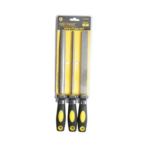 Set 3 pile universale mixte 200mm Crownman - Img 3
