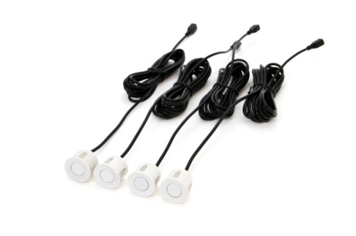 Set 4 senzori parcare, albi, cu camera, monitor 4.3" si buzzer - Img 7