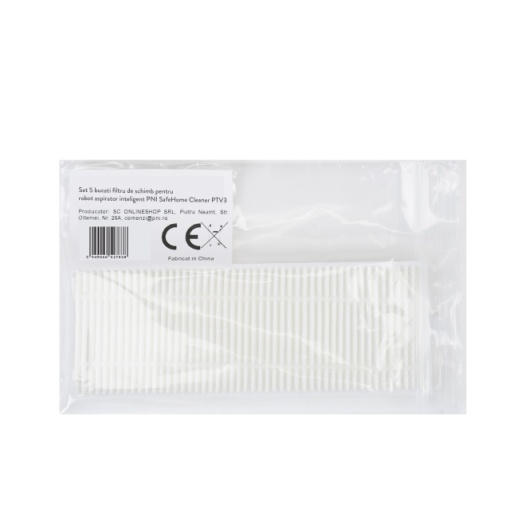 Set 5 bucati filtru de schimb pentru robot aspirator inteligent PNI SafeHome Cleaner PTV35 - Img 7