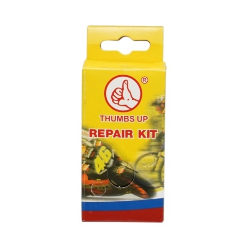 Set 5 petice vulcanizare anvelope si camere de aer 24x35mm, 25mm, 32x50mm + hartie abraziva + 1 tub adeziv 8ml - Img 3