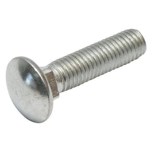 Set 50 buc surub zincat pentru plug DIN 603 M10x40mm - Img 3