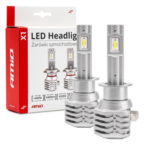 Set Becuri Far LED H7 12V Canbus