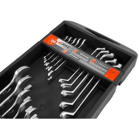 Set chei fixe + inelare combinate 20 piese 6-32mm VERKE - Img 2