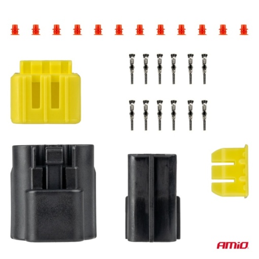 Set conector stecher si priza 6 PIN 2.2mm - Img 3