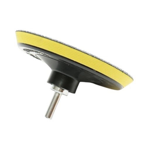 Set slefuire si polisare 125mm Velcro, bureti polisare, pad lana, pad abraziv, discuri abrazive P80, P120, P180, adaptor M14 pentru polizor unghiular si bormasina 9 piese Breckner Germany - Img 9