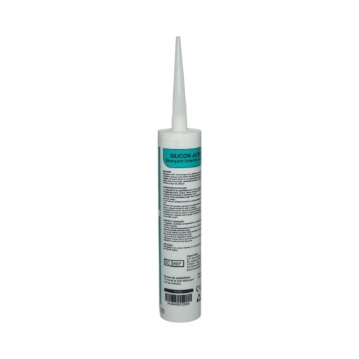 Silicon etansant acrilic negru interior vopsibil 300ml Breckner Germany - Img 2
