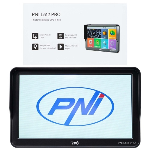 Sistem de navigatie GPS PNI L512 PRO cu parasolar, 7 inch, 800 MHz, 512MB DDR, harta Full Europe inclusa - Img 13