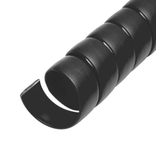 Spirala protectie furtun neagra 30x34mm 20m/rola Breckner Germany - Img 2