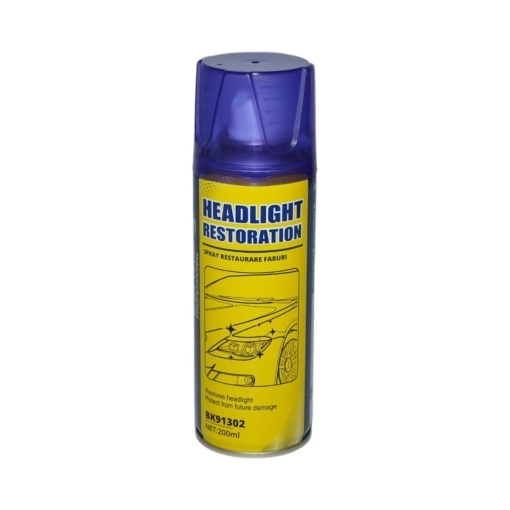 Spray restaurare faruri cu 2 foi abrazive 200ml Breckner Germany - Img 2
