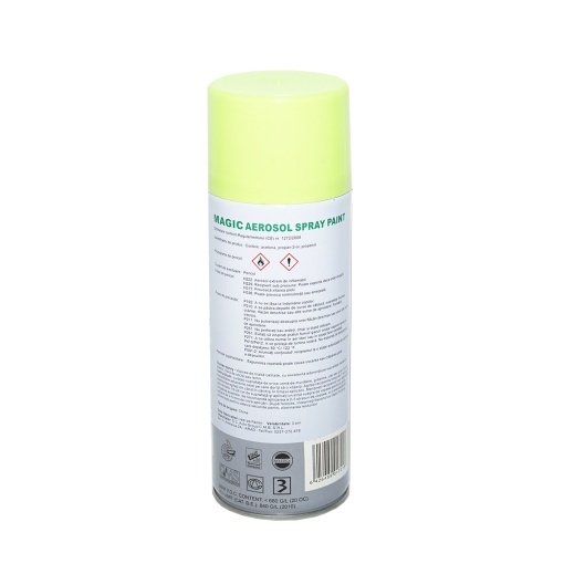 Spray vopsea galben fluorescent 1005 450 ml - Img 3