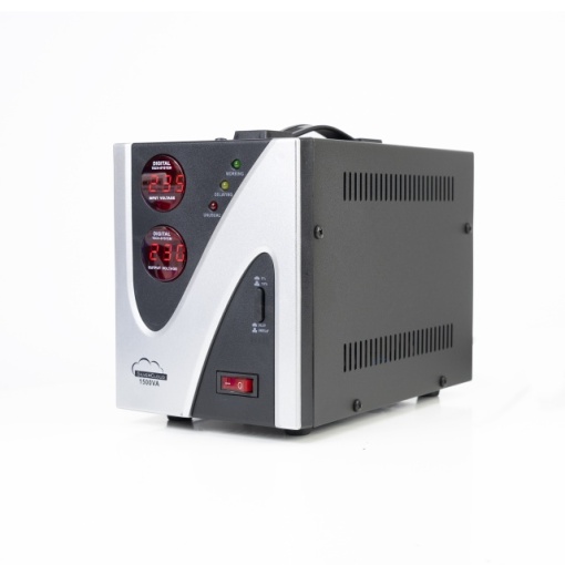 Stabilizator de tensiune SilverCloud 1500VA 900W 6.8A - Img 4