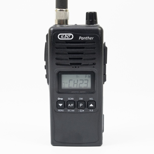 Statie radio CB portabila K-PO PANTHER multi-standard, 4W, AM-FM, ASQ reglabil pe 6 niveluri, Dual Watch, Scan, Lock, Roger Beep - Img 8