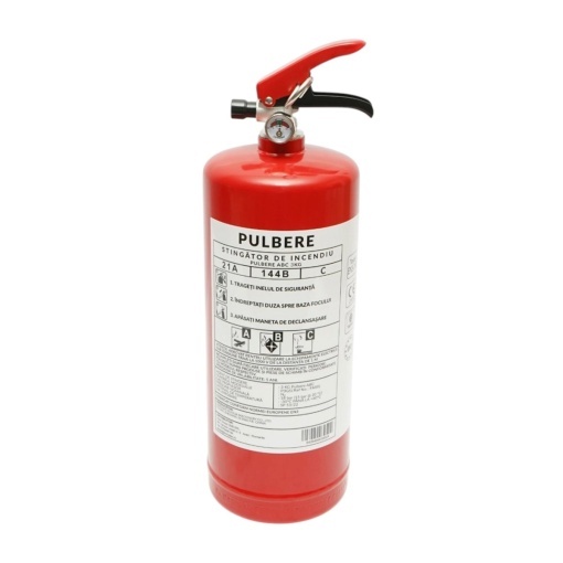 Stingator auto cu suport si pulbere ABC 3kg P3 - Img 4