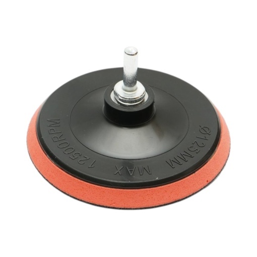 Suport disc slefuire 125mm Velcro, adaptor M14 pentru polizor unghiular si bormasina Breckner Germany - Img 4