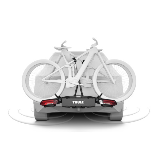 Suport pentru 2 biciclete cu senzori de parcare, Thule Epos ParkSecure 9802100 cu prindere pe carligul de remorcare (13 pini) - Img 3
