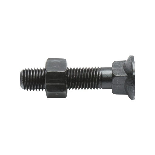 Surub cap patrat plaz cu piulita M16x80mm - Img 2