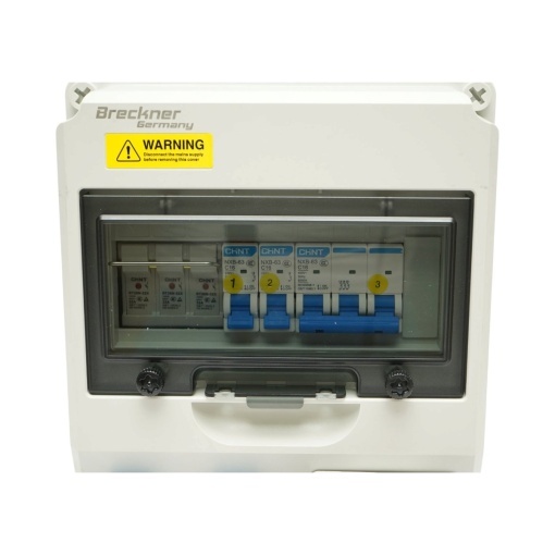 Tablou electric grup prize organizare santier 1x415V/32A, 2x230V/16A, 260x170x140mm IP44/IP66 Breckner Germany - Img 7