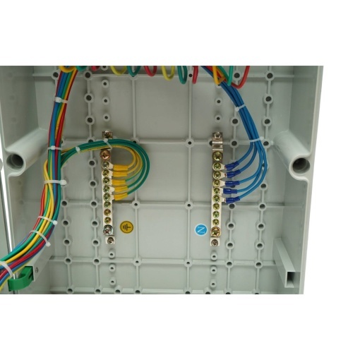 Tablou electric grup prize organizare santier 2x415V/32A, 3x250V/16A, 12 module 540x360x180mm IP67 Breckner Germany - Img 10