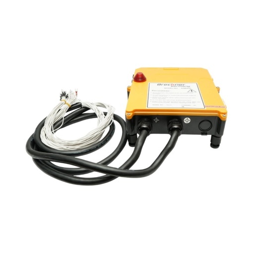 Telecomanda industriala wireless 24V-500V AC/DC cu joystick dublu si butoane IP65 Breckner Germany - Img 9