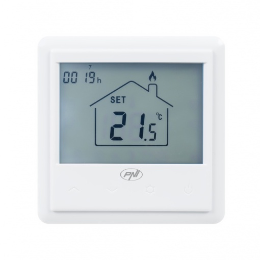 Termostat inteligent incastrabil PNI CT25PW WiFi, control prin internet, incalzire cu apa in pardoseala, actuatoare, pompe, centrala, aplicatie mobil Tuya Smart, integrare in scenarii smart cu alte pr - Img 7