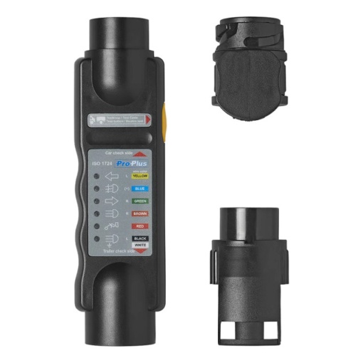 Tester de prize de remorca 7 Pini 12V cu 2 adaptoare - Img 4
