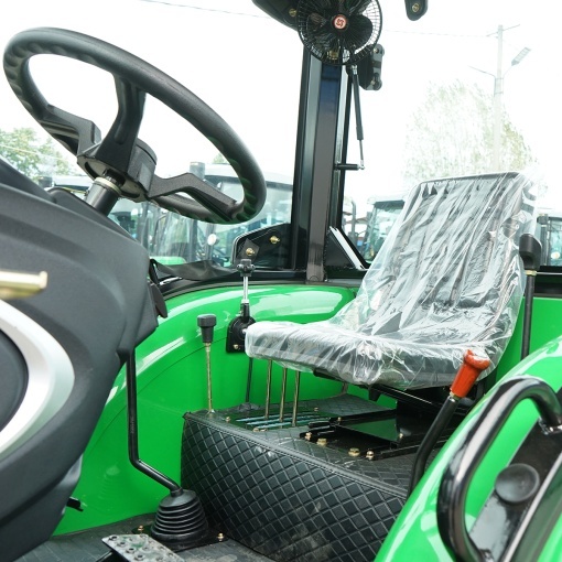 Tractor cu cabina 50HP Hanwo E2, motor Xinchai II cu roti 8.3-20/12.4-28 Konig Traktoren 504 - Img 8