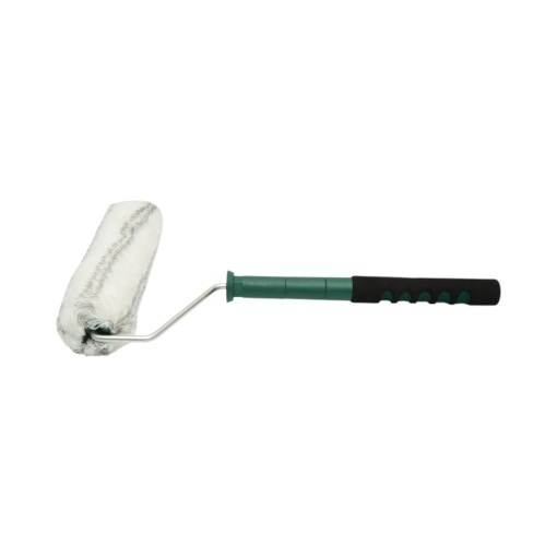 Trafalet poliacril 25cm, diametru rola 75mm, fir 18mm, maner telescopic aluminiu 42-84cm Breckner Germany - Img 2