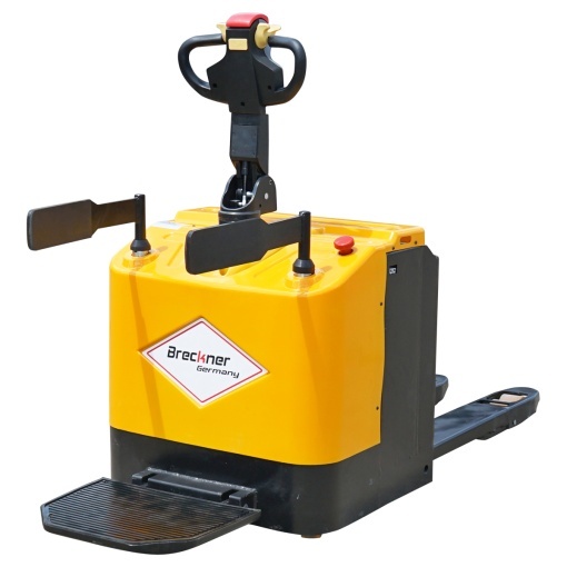 Transpalet electric cu sarcina maxima 1.5T, inaltime ridicare 85-200mm, furci 1150mm Breckner Germany - Img 5