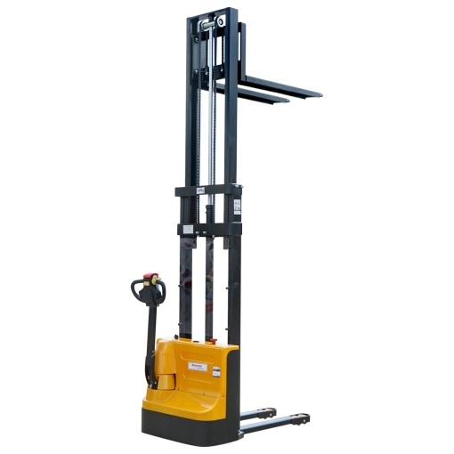 Transpalet electric cu sarcina maxima 1.6T, inaltime ridicare 3000mm, furci 1150mm Breckner Germany - Img 10