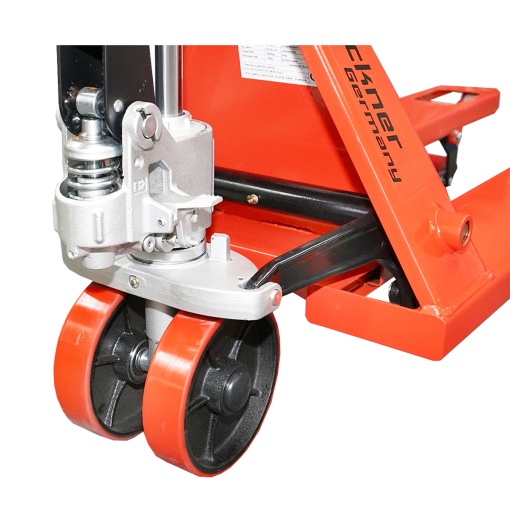 Transpalet manual 2500 KG cu roata de silicon - Img 5
