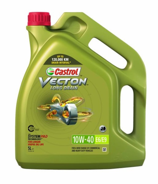 Ulei motor Castrol VECTON LD, 10W-40, E6/E9, 5 litri