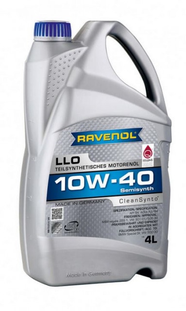 Ulei motor RAVENOL LLO SAE 10W-40 4L