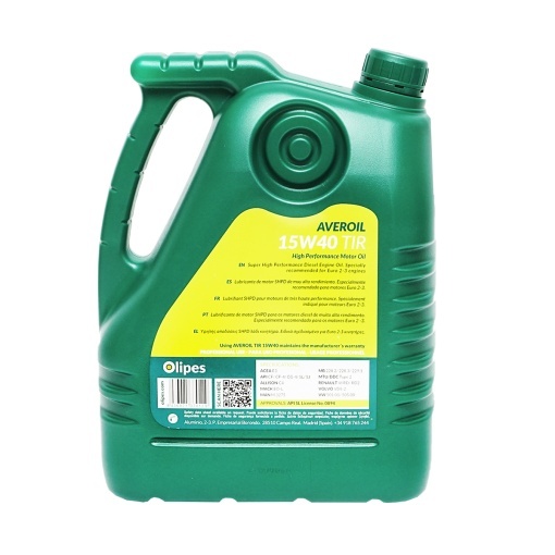 Ulei Olipes motor Averoil TIR 15W40 5L - Img 3