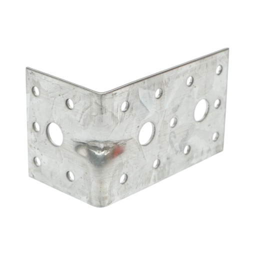 Vinclu de imbinare cu intaritura 90x55x55mm, grosime 2mm, otel zincat - Img 3