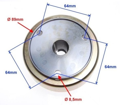 Volanta magnetou ATV CG200, 250 - Img 4